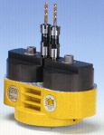 Kpfe mit verstellbaren Spindelabstand mit 1-2-3-4 Spindeln zum Bohren u. Gewinden